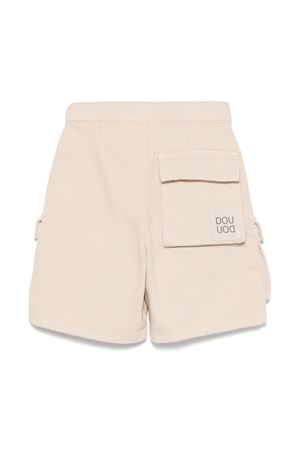 beige cotton shorts DOUUOD KIDS | DW6Q89Z2469107